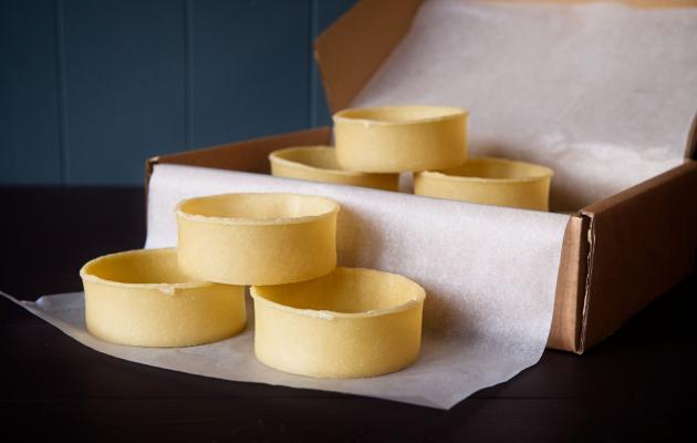 scotch pie shells made from hot water crust pastry