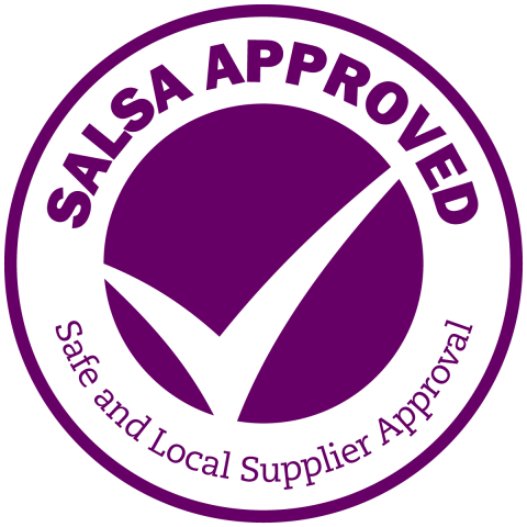 SALSA approved Safe and Local Supplier Approval logo